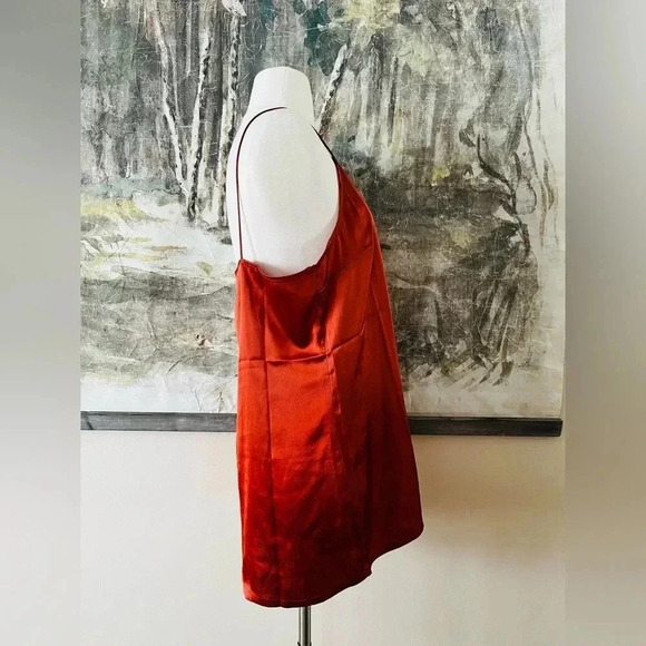 Daya by Zendaya Satin Slip Top in Copper Size XL $49 - Picture 4 of 7